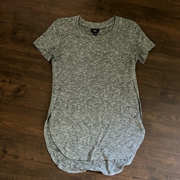 Granite Gray Long Top - Picture 1 of 3